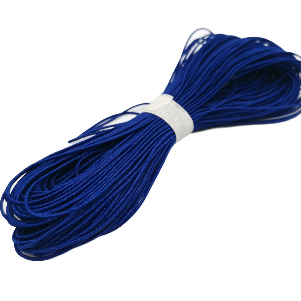 shapesbyX-50 Yards 0.8mm-1mm Black/Green/Blue Elastic String Cord Stretchy Jewelry Making Hairband Making
