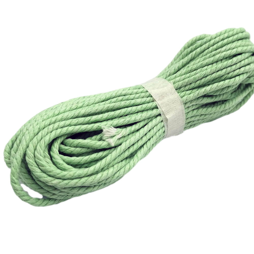 ShapesbyX Blue/Red/Brown 2.5mm Braided Hemp Cotton Mix Strap Soft Macrame Cord Rope for Jewelry Making, Plant Hanger, Wall Hanging, Dream Catcher