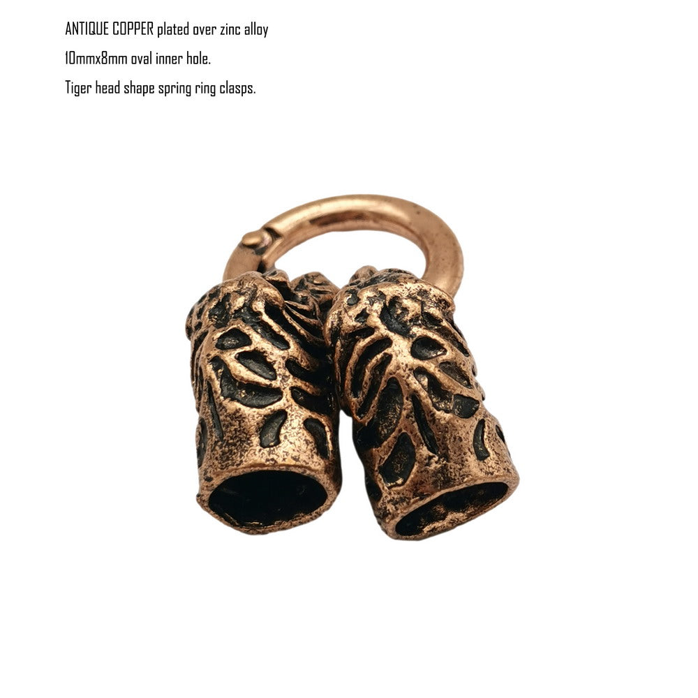 Tiger Spring Clasp for Bracelet Making Tiger Hook Jewelry Making End