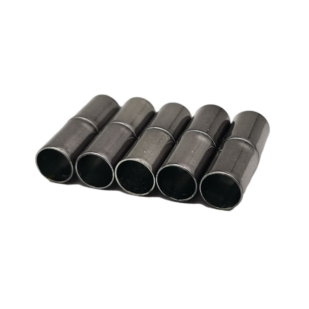 shapesbyX-5pcs 5mm cylinder Inner Hole Magnetic Clasps Clip Clasps for Jewelry Making for 5mm Cord Glue In