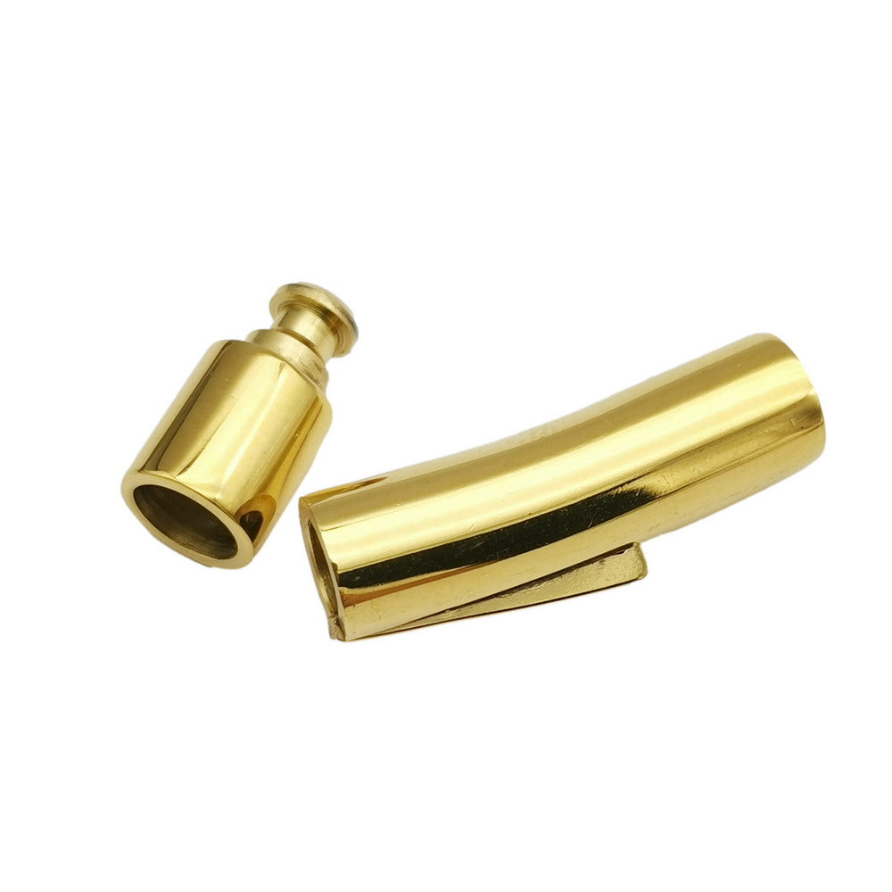 ShapesbyX-Edelstahl-Bajonettverschlüsse in Silber/Gold/Schwarz für die Schmuckherstellung