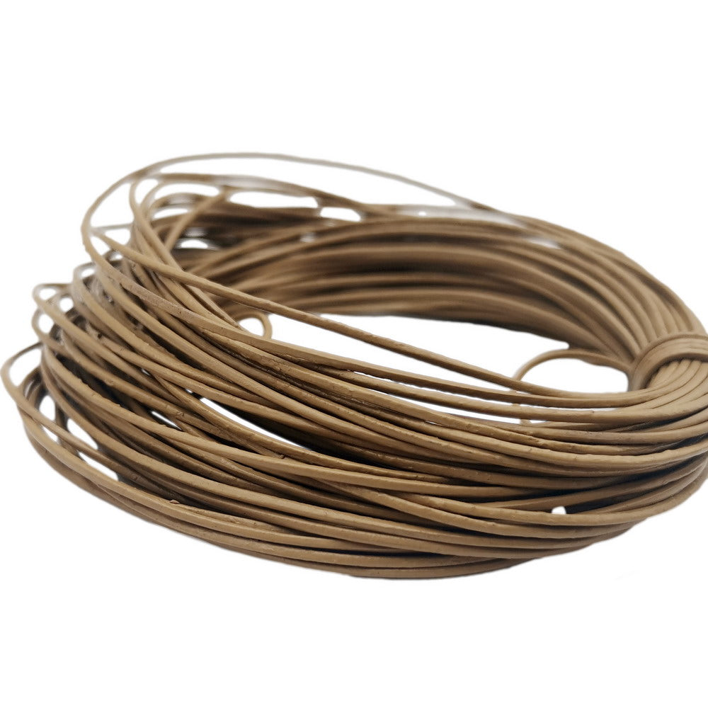 ShapesbyX-10 Yards 1 mm Kamellederschnur, echtes Leder mit 1,0 mm Durchmesser