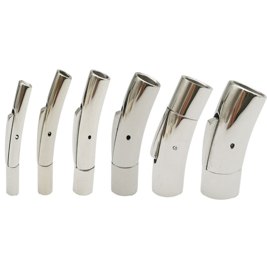 shapesbyX-Stainless Steel Gold/Black Bayonet Clasps for Bracelet Making 2mm 3mm 5mm 8mm