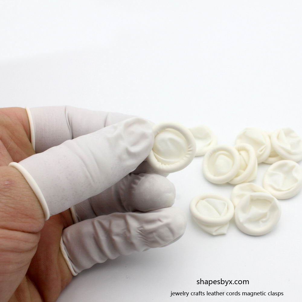 ShapesbyX-Rubber Finger Cots Finger Glove