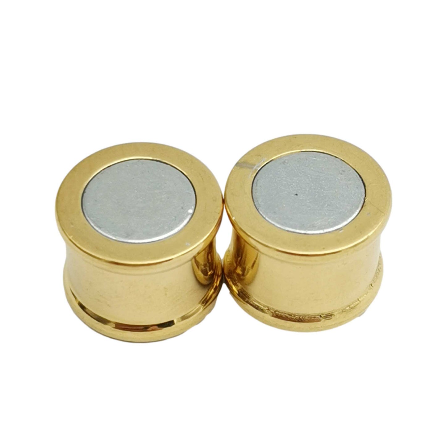 shapesbyX-18K Real Gold Plated Stainless Steel Magnetic Clasps for Bracelet Making 10mm 12mm