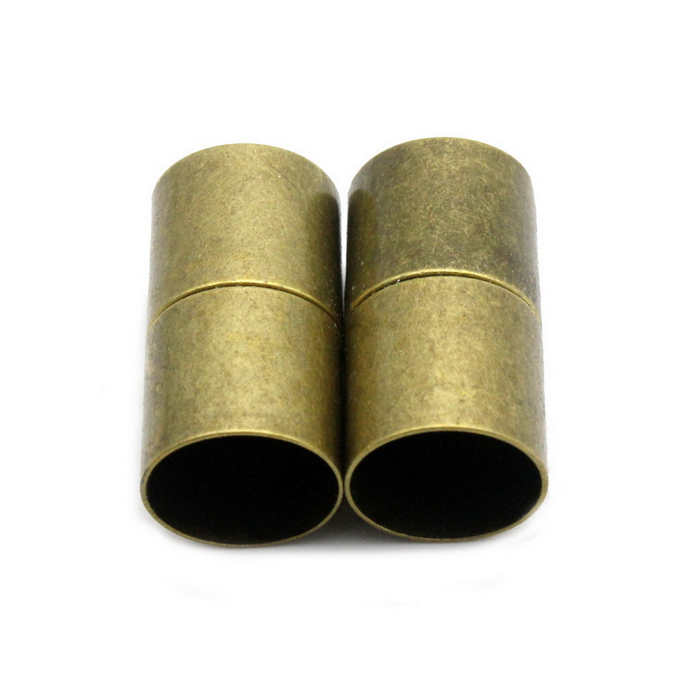 shapesbyX-3 Pieces 10mm Round Magnetic Clasps Opening Bracelet Jewelry Making End