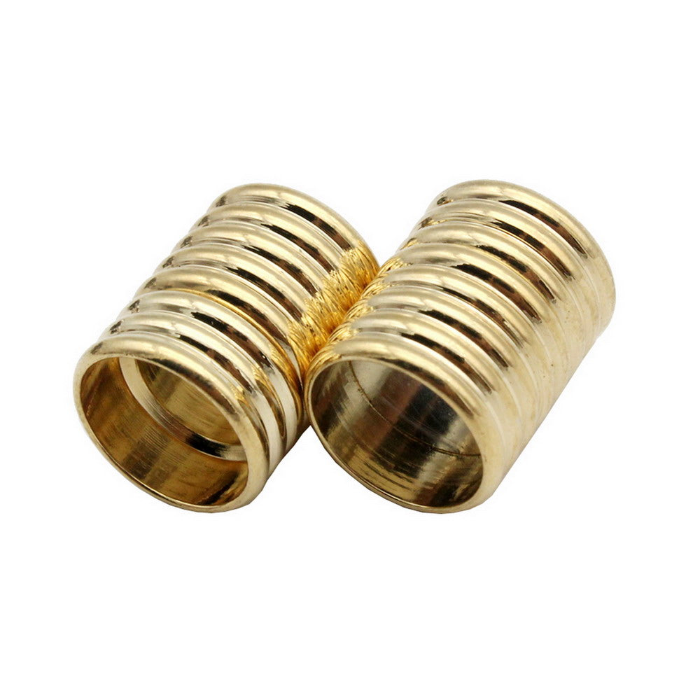 shapesbyX-3 Pieces 10mm Round Magnetic Clasps Opening Bracelet Jewelry Making End Caterpillars Shape