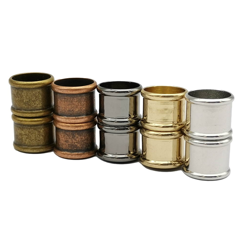 shapesbyX-3 Pieces 10mm Round Magnetic Clasps Opening Bracelet Jewelry Making End Barrel Clasps