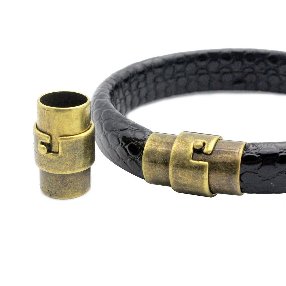 shapesbyX-3 Pieces 10mm Round Magnetic Clasps Opening Bracelet Jewelry Making End Mechanism Lock