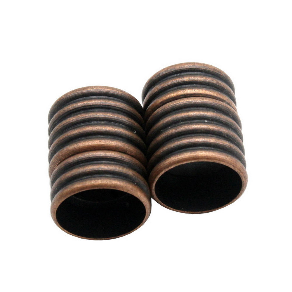 shapesbyX-3 Pieces 12mm Round Hole Magnetic Clasps Opening Jewelry Making End Carpenterworm Shape