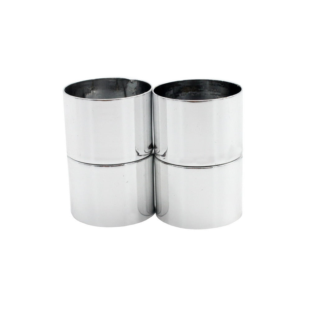 shapesbyX-2 Pieces 18mm Inner Hole Magnetic Clip Clasps Strong Magnet Cylinder