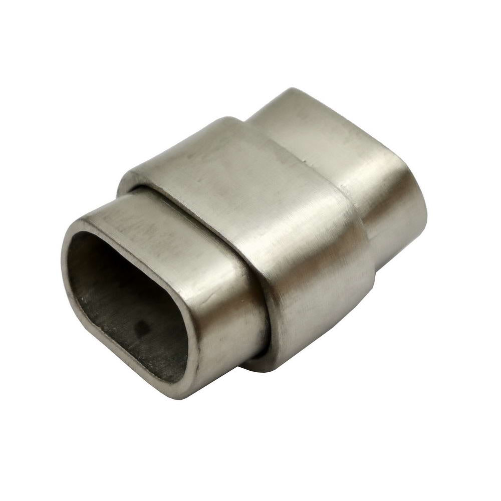 ShapesbyX-Magnetverschlüsse aus Edelstahl für die Herstellung von Armbändern, 10 x 6 mm Innenloch, Lakritzleder, Stück für Stück einkleben