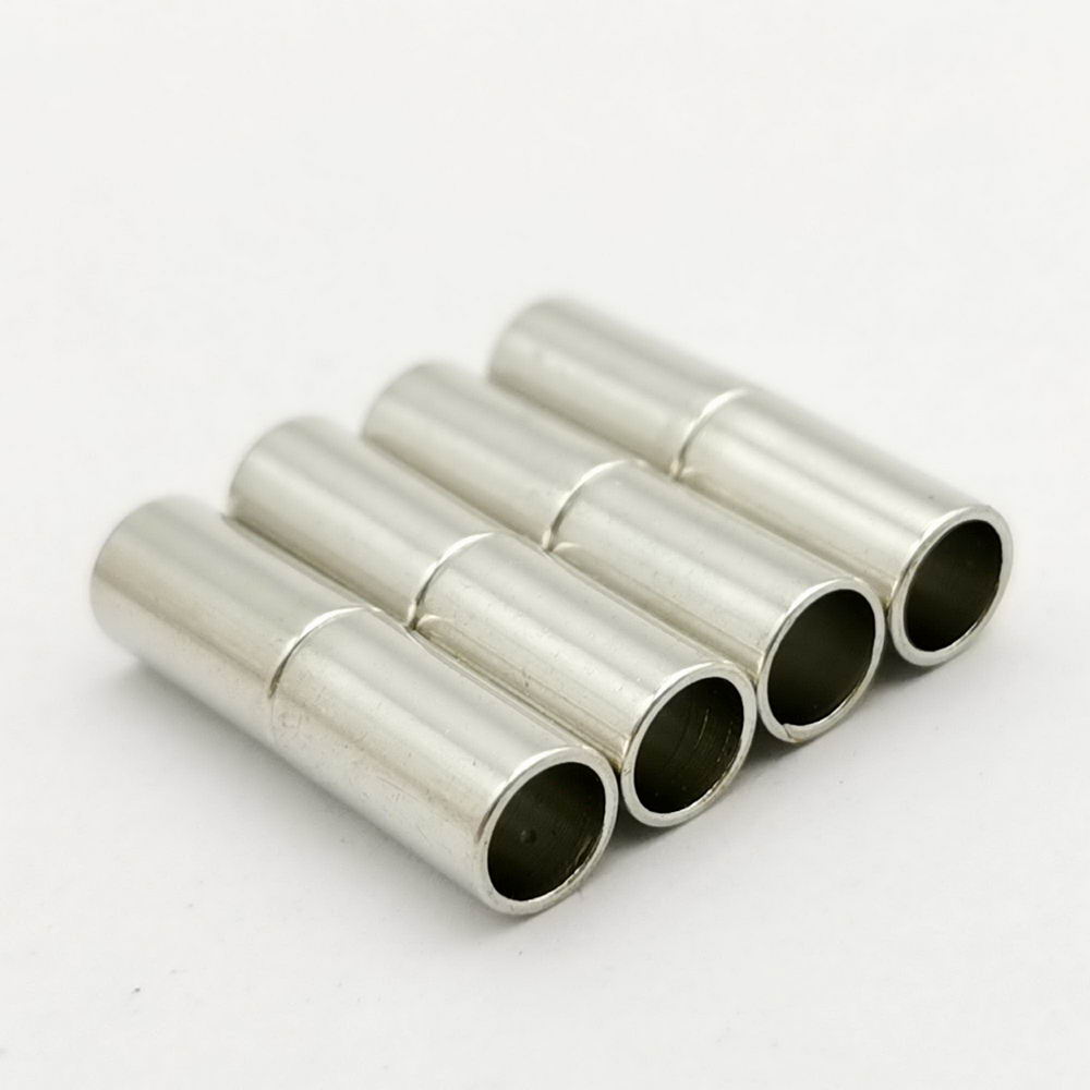 ShapesbyX-5 Stück 4 mm Innenloch-Magnetverschlüsse zur Schmuckherstellung, Verschlüsse zum Öffnen