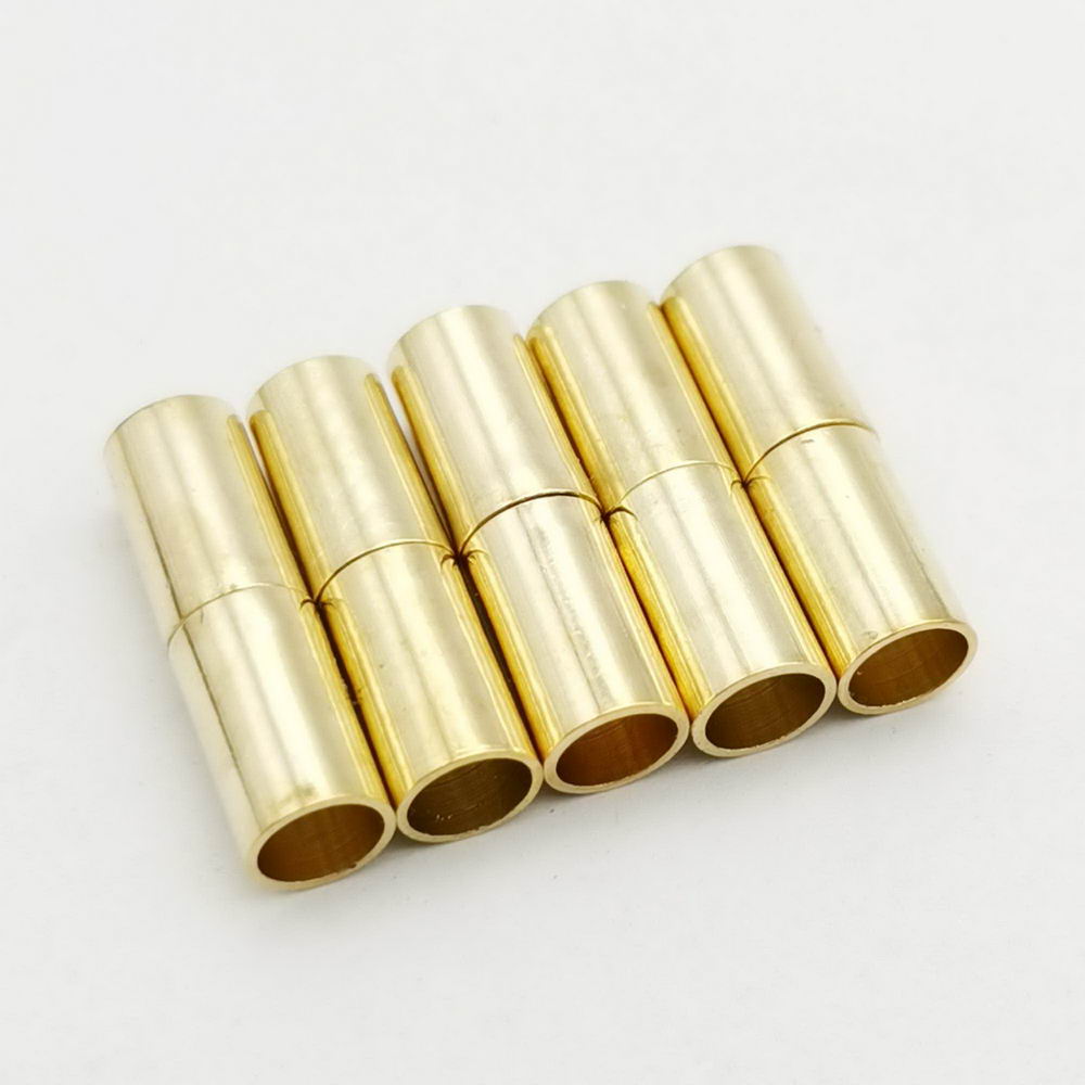 ShapesbyX-5 Stück 4 mm Innenloch-Magnetverschlüsse zur Schmuckherstellung, Verschlüsse zum Öffnen