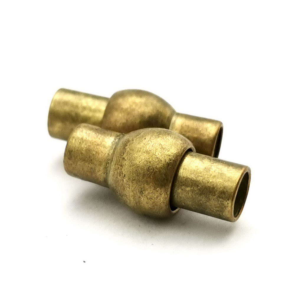 shapesbyX-5 Pieces 4mm Inner Hole Magnetic Clasps Jewelry Making Clasps End