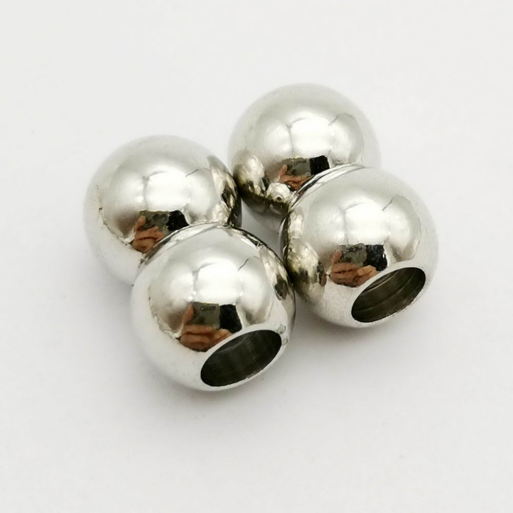 shapesbyX-5 sets 5mm Round Hole Magnetic Clasps Bracelet Making End for 5mm Leather Cord