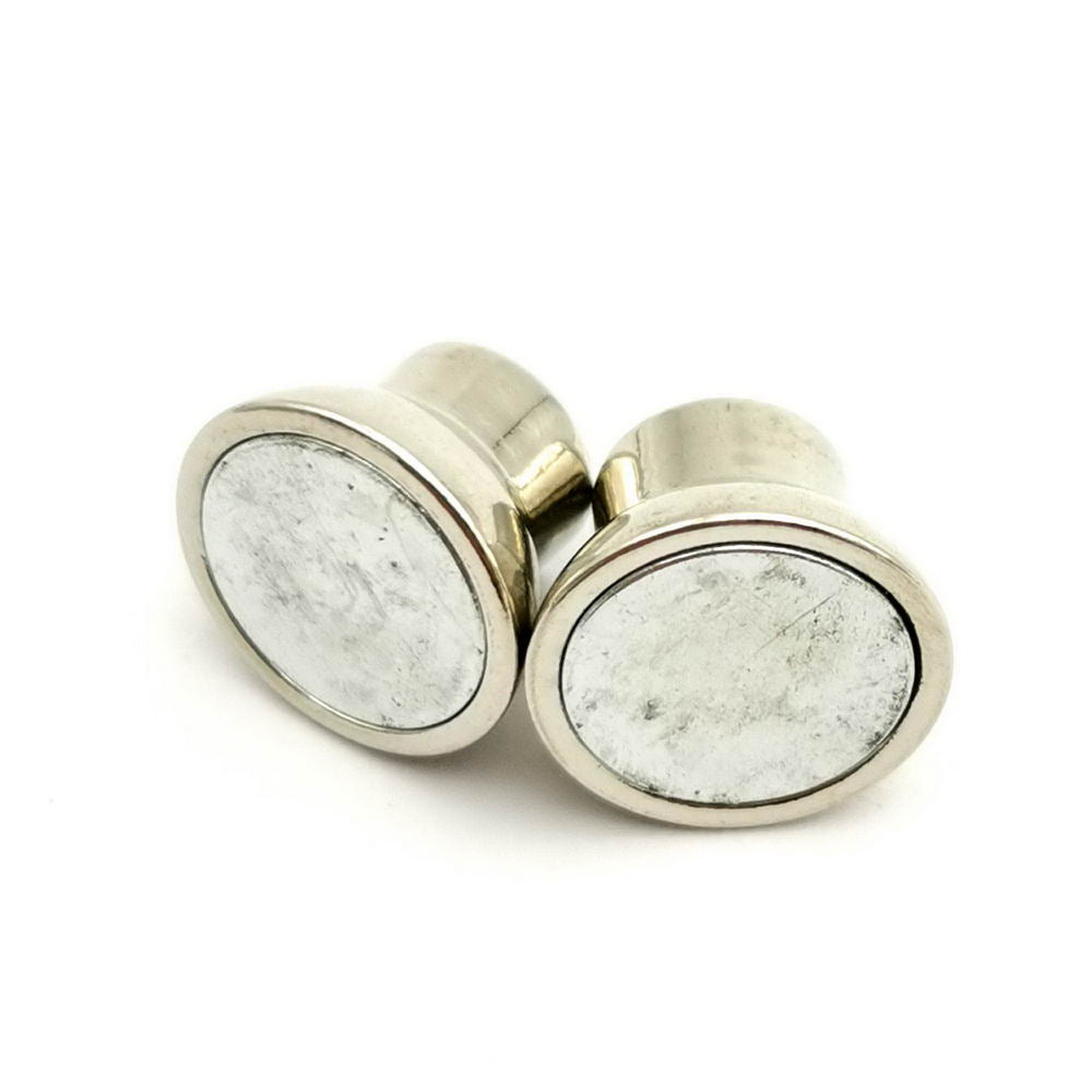 shapesbyX-5 Pieces 6mm Hole Magnetic Clasps and Clousre for Bracelet Making Bolo Cord Glue