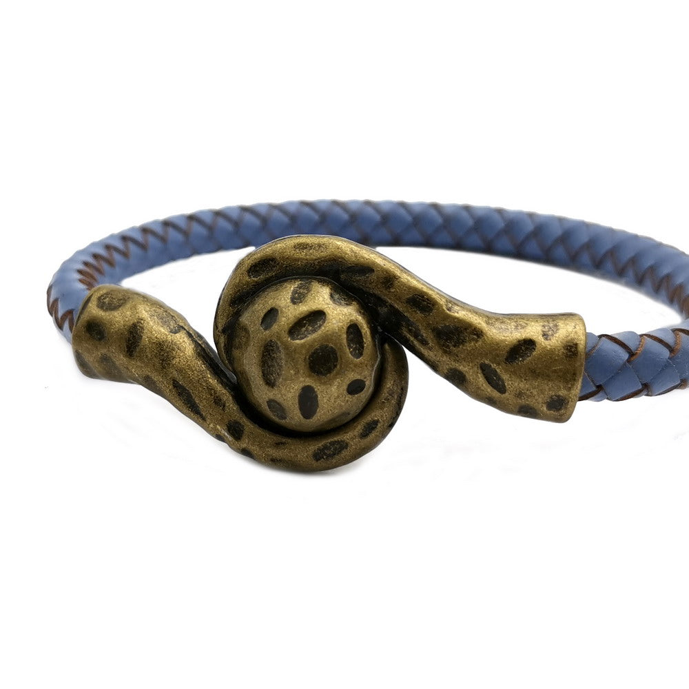 ShapesbyX-3 Stück Magnetverschlüsse und Verschluss mit 6 mm Löchern für die Herstellung von Armbändern, Kordelklebeenden