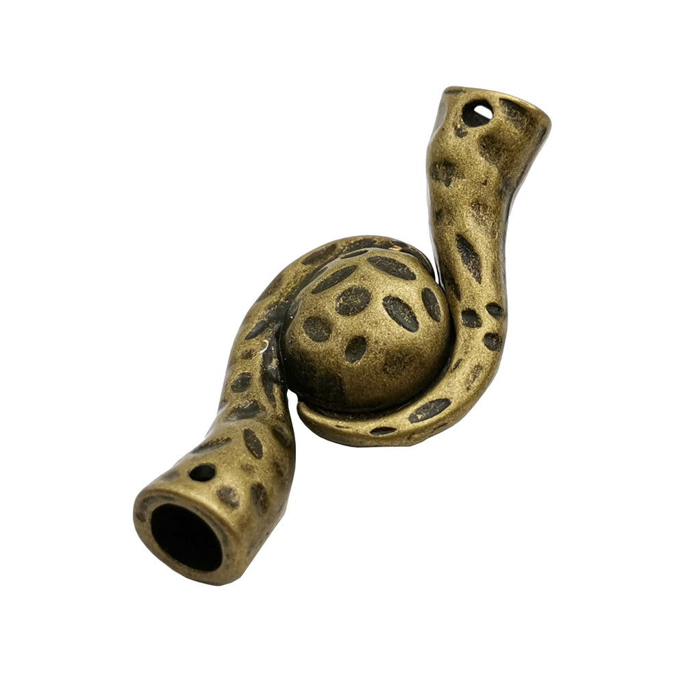 ShapesbyX-3 Stück Magnetverschlüsse und Verschluss mit 6 mm Löchern für die Herstellung von Armbändern, Kordelklebeenden