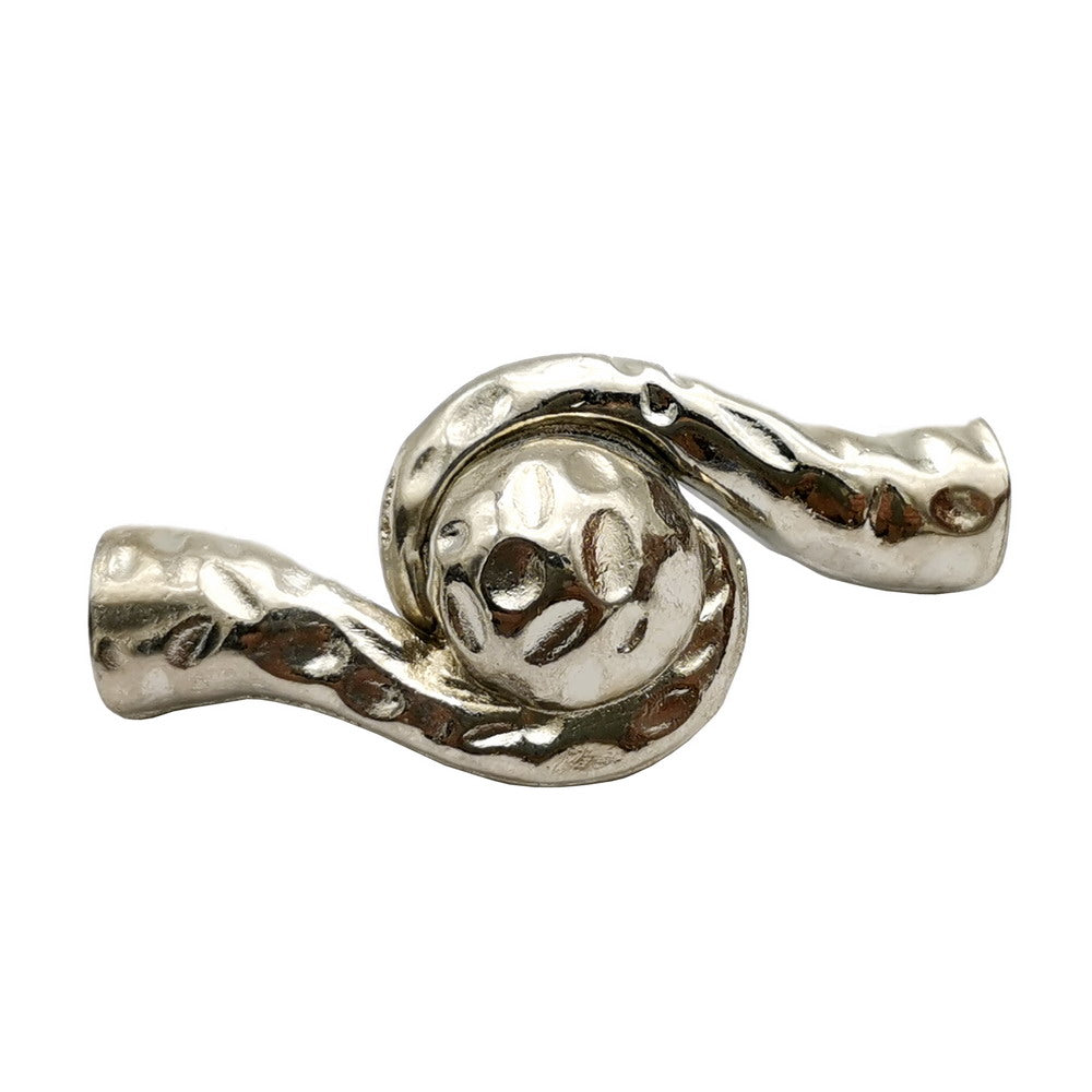 ShapesbyX-3 Stück Magnetverschlüsse und Verschluss mit 6 mm Löchern für die Herstellung von Armbändern, Kordelklebeenden