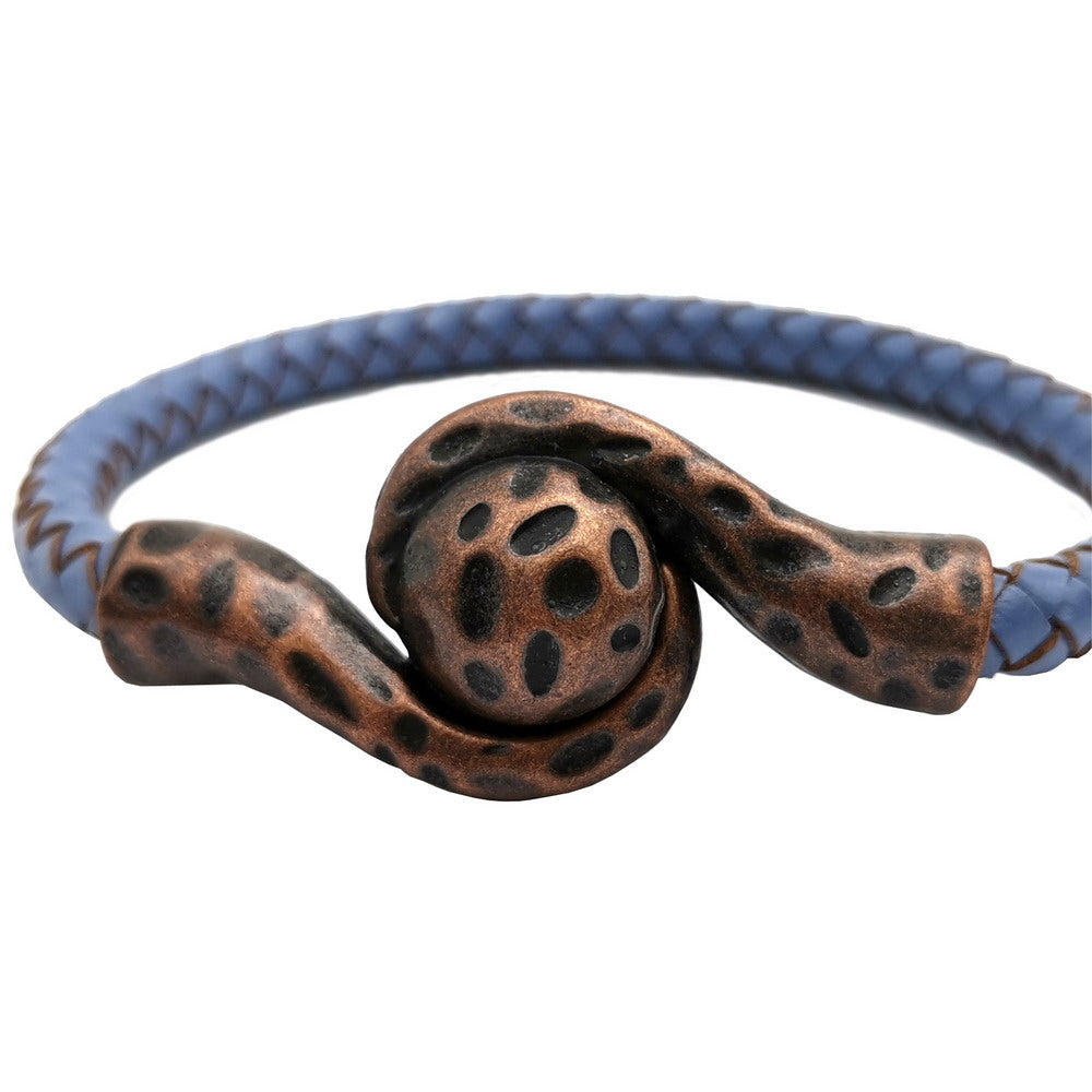 ShapesbyX-3 Stück Magnetverschlüsse und Verschluss mit 6 mm Löchern für die Herstellung von Armbändern, Kordelklebeenden