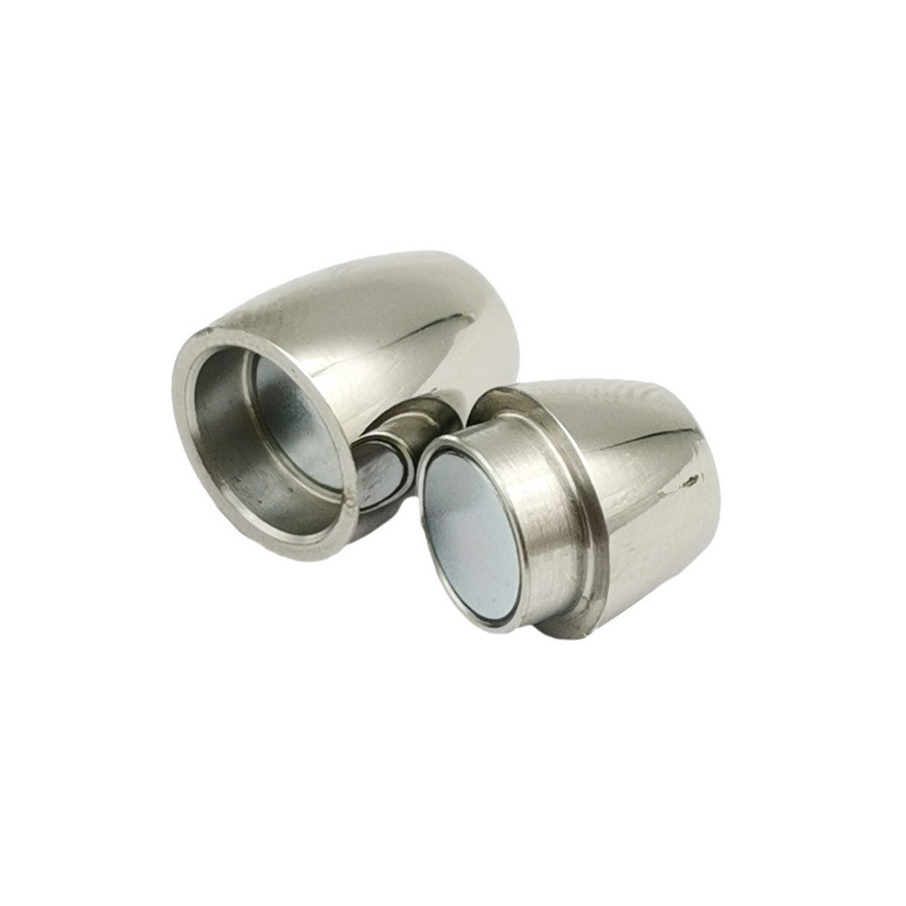 shapesbyX-6mm Inner Hole Stainless Steel Magnetic Clasp for Mike