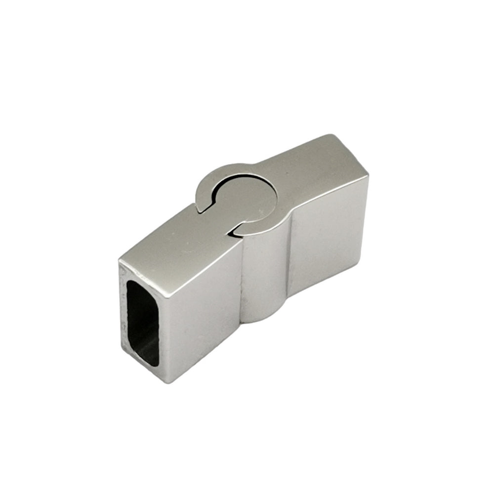 1 Piece Magnetic Clasps for Bracelet Making 8mmx3mm Inner Mechanism Lock for 8mm Flat Band Bracelet Closure