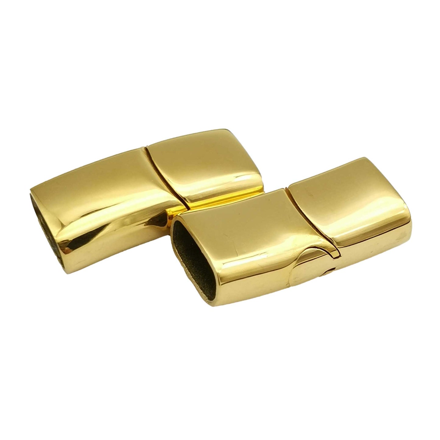 10 Pieces 8x4mm 10x5mm 12x6mm Inner Size 316 Stainless Steel Magnetic Clasps for Bracelet Making
