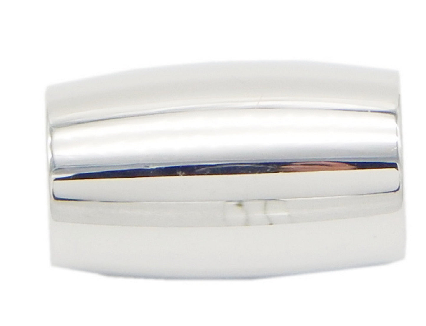 shapesbyX-5mm Round Hole Stainless Steel Magnetic Clasp/Closure By Piece