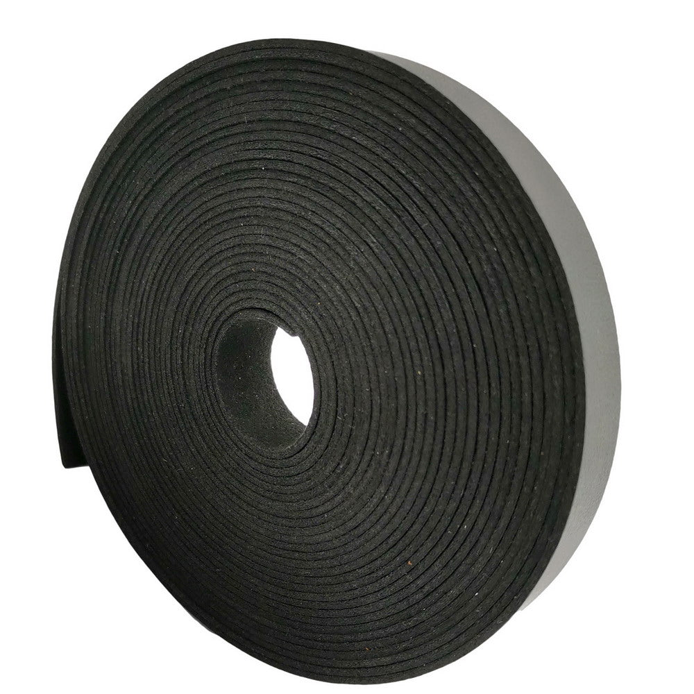 shapesbyX-5 Yards 10mm Flat Black Faux Suede Leather Strip Soft and Flexible Microfiber PU Leather Band