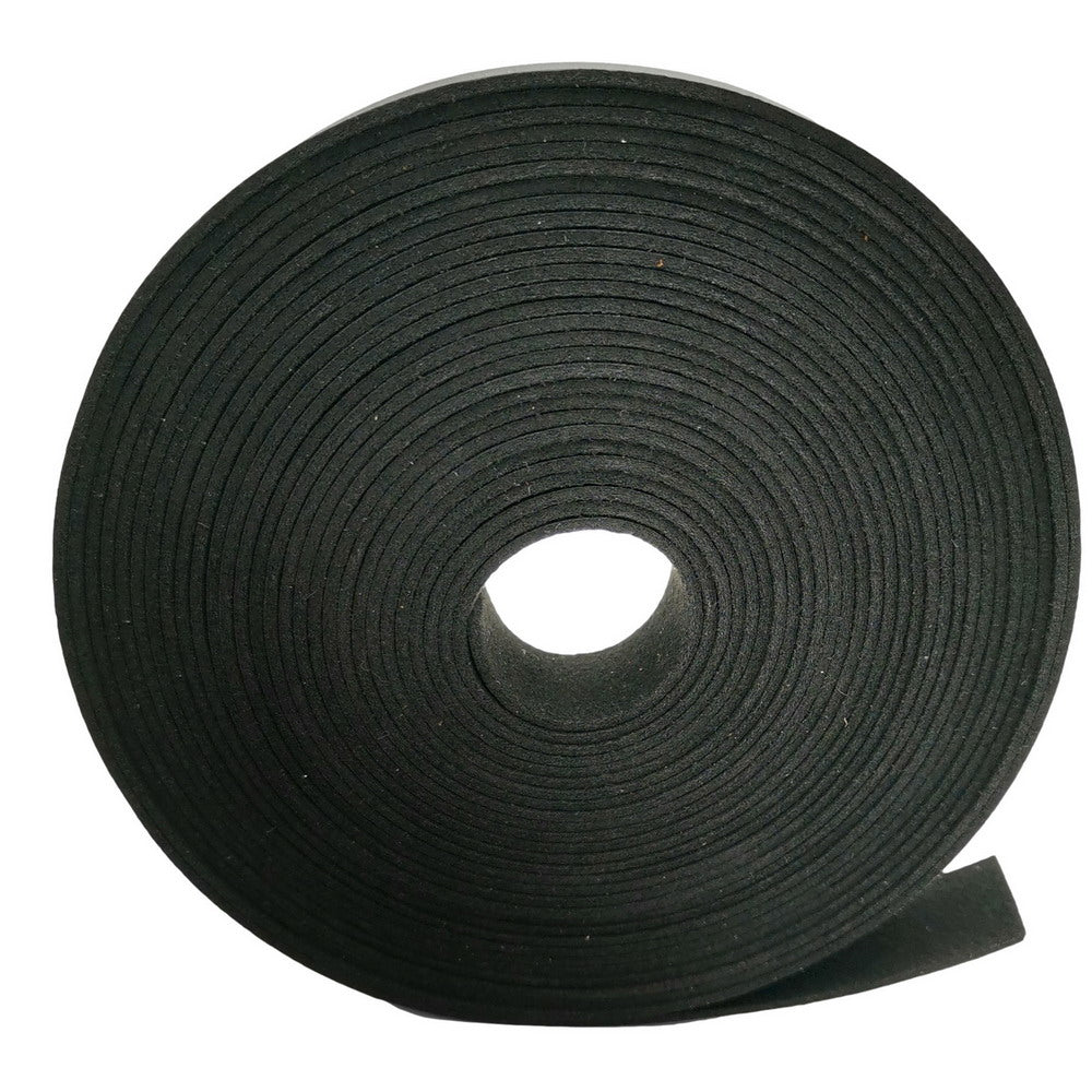 shapesbyX-5 Yards 10mm Flat Black Faux Suede Leather Strip Soft and Flexible Microfiber PU Leather Band