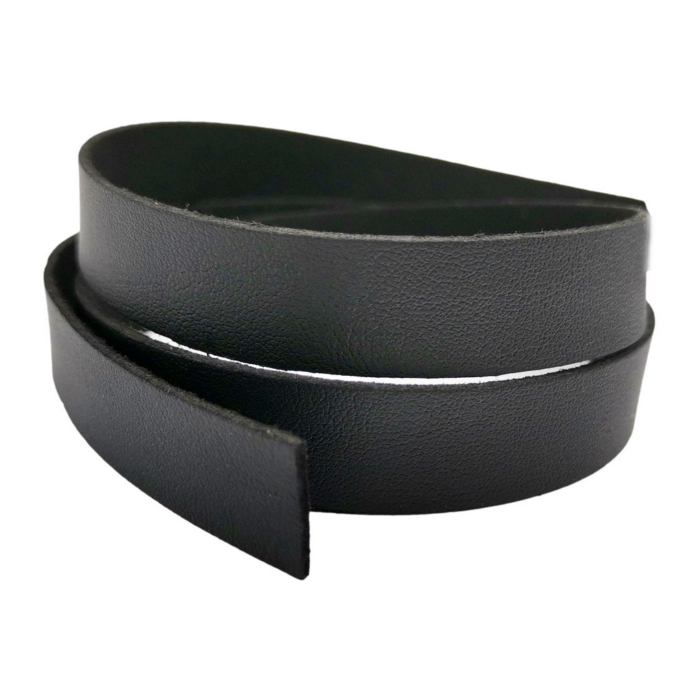 ShapesbyX-5 Yards ungeschnittenes 20 mm flaches schwarzes Wildlederimitat-Lederband, Mikrofaser-PU-Lederband für Schmuckherstellung oder Dekoration