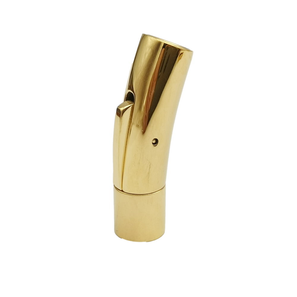 ShapesbyX-Bajonettverschlüsse aus Edelstahl, Gold/Schwarz, für die Herstellung von Armbändern, 2 mm, 3 mm, 5 mm, 8 mm
