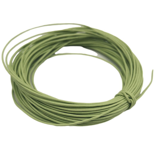shapesbyX-10 Yards Light Green 1mm Leather Cord Leather String Genuine 1.0mm Diameter Leather