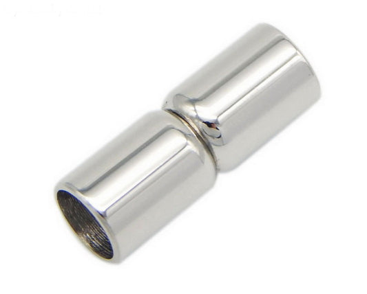 ShapesbyX-8mm Round Hole Stainless Steel Clasp For Bracelet Making