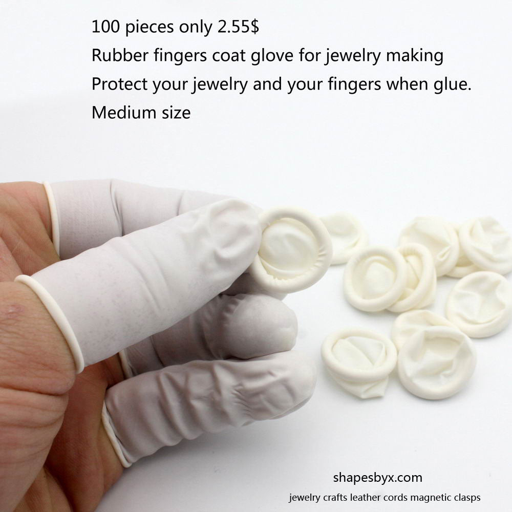 ShapesbyX-Rubber Finger Cots Finger Glove