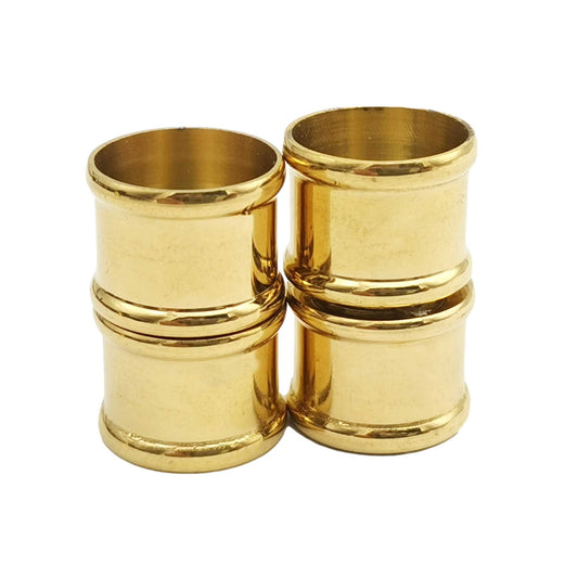 shapesbyX-18K Real Gold Plated Stainless Steel Magnetic Clasps for Bracelet Making 10mm 12mm