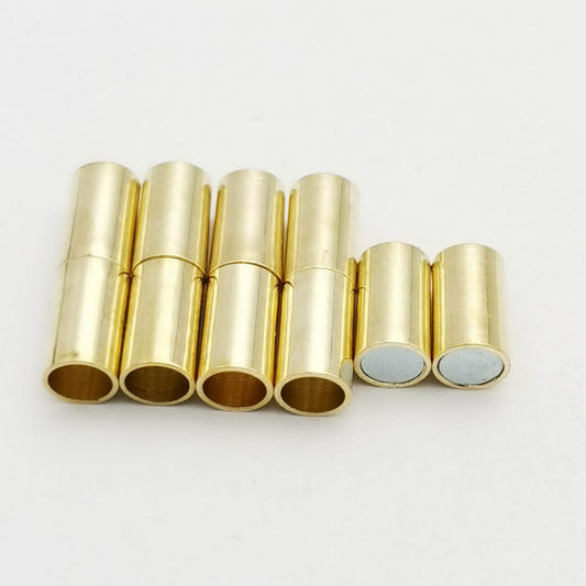 shapesbyX-5 Pieces 4mm Inner Hole Magnetic Clasps Jewelry Making Clasps Opening