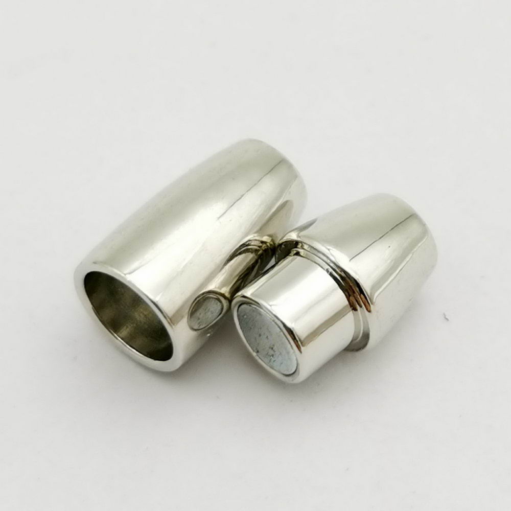 shapebyX-5 pièces 3,8 mm trou intérieur fermoirs magnétiques fabrication de bijoux fermoirs fin argent
