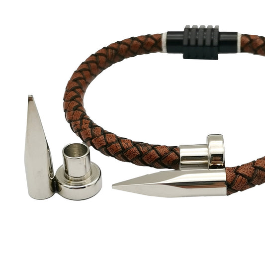 Résultats de cordon de Bracelet en acier inoxydable 316, forme de balle, intérieur de 6mm pour cordon rond de 6mm