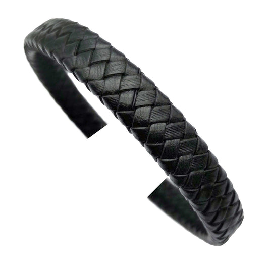 ShapesbyX-12 x 6 mm geflochtenes Lederband, geflochtenes Armband, zur Herstellung von Lederschnur, Distressed Red, 12 mm x 6 mm